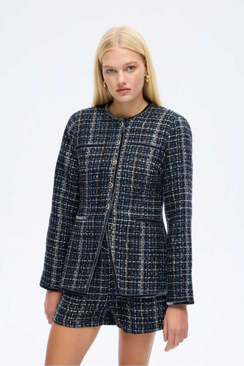 Quzu Biye Detaylı Kadın Ceket - Quzu