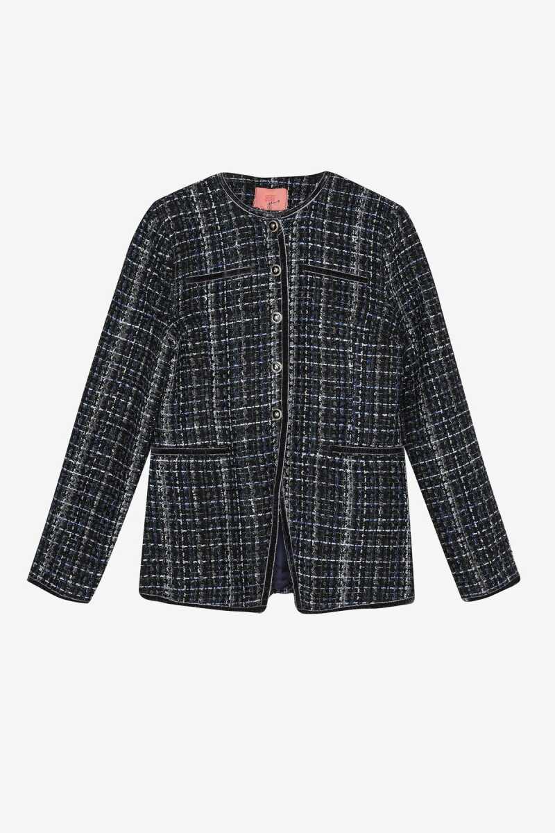 Quzu Biye Detaylı Kadın Ceket - Quzu (1)