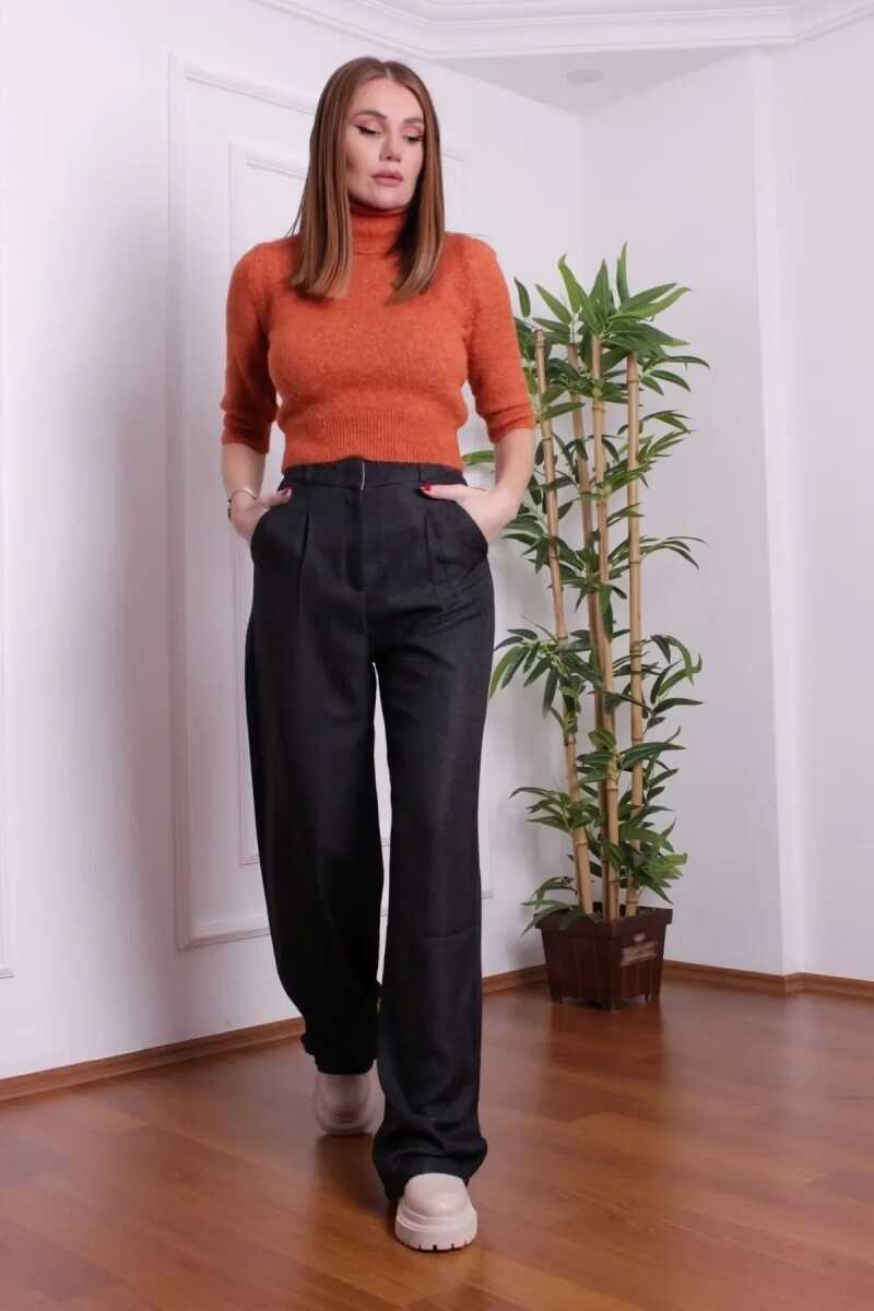Quzu Bol Kesim Kadın Pantolon - 1