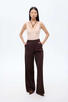 Quzu Bol Paça Kadın Pantolon 