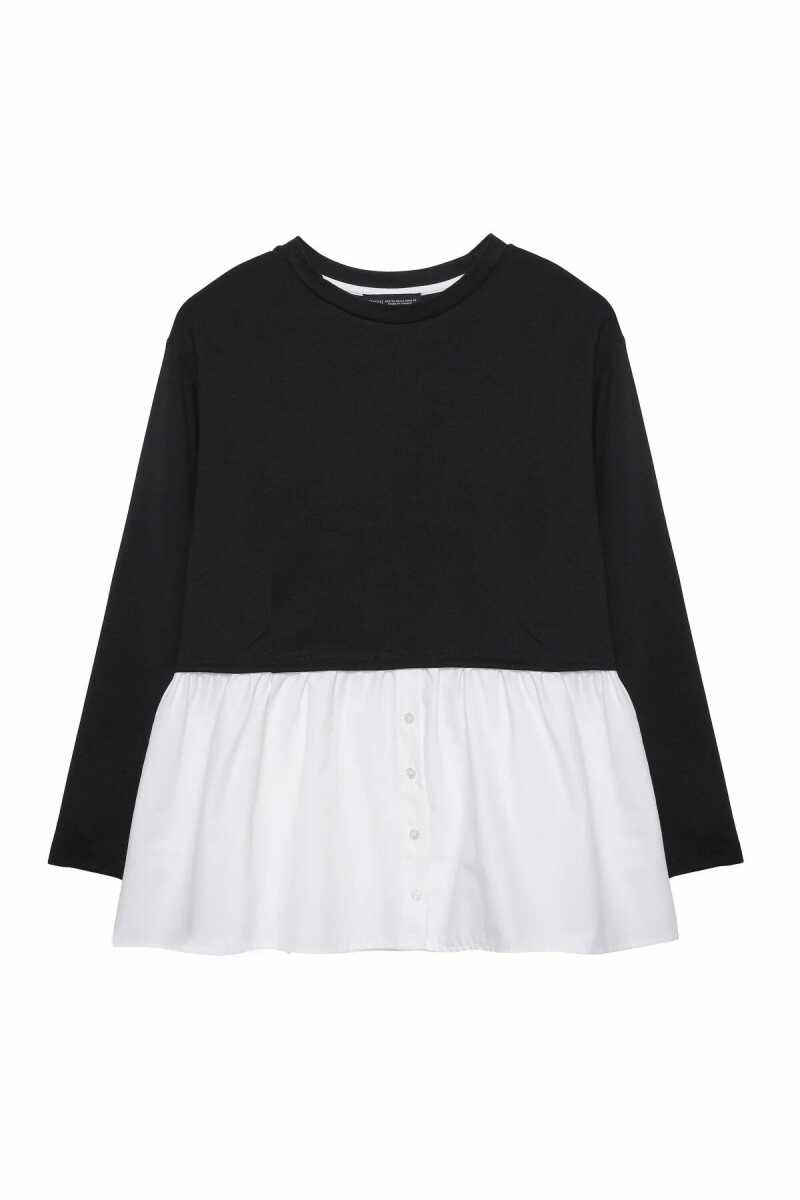 Quzu Crop Bluz 25K1710105 - 1