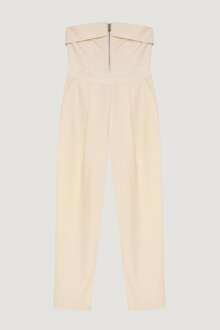 Quzu Fermuarlı Straplez Tulum 25YTLM00403 