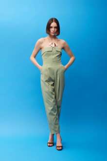 Quzu Fermuarlı Straplez Tulum 25YTLM00403 