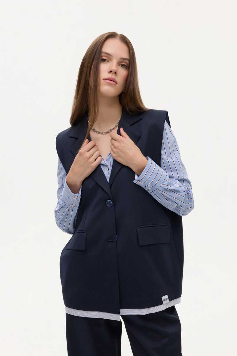 Quzu Garni ve Etiket Detaylı Kadın Yelek - Quzu