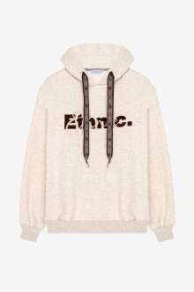 Quzu Kapüşonlu Kordon Detaylı Kadın Sweatshirt 