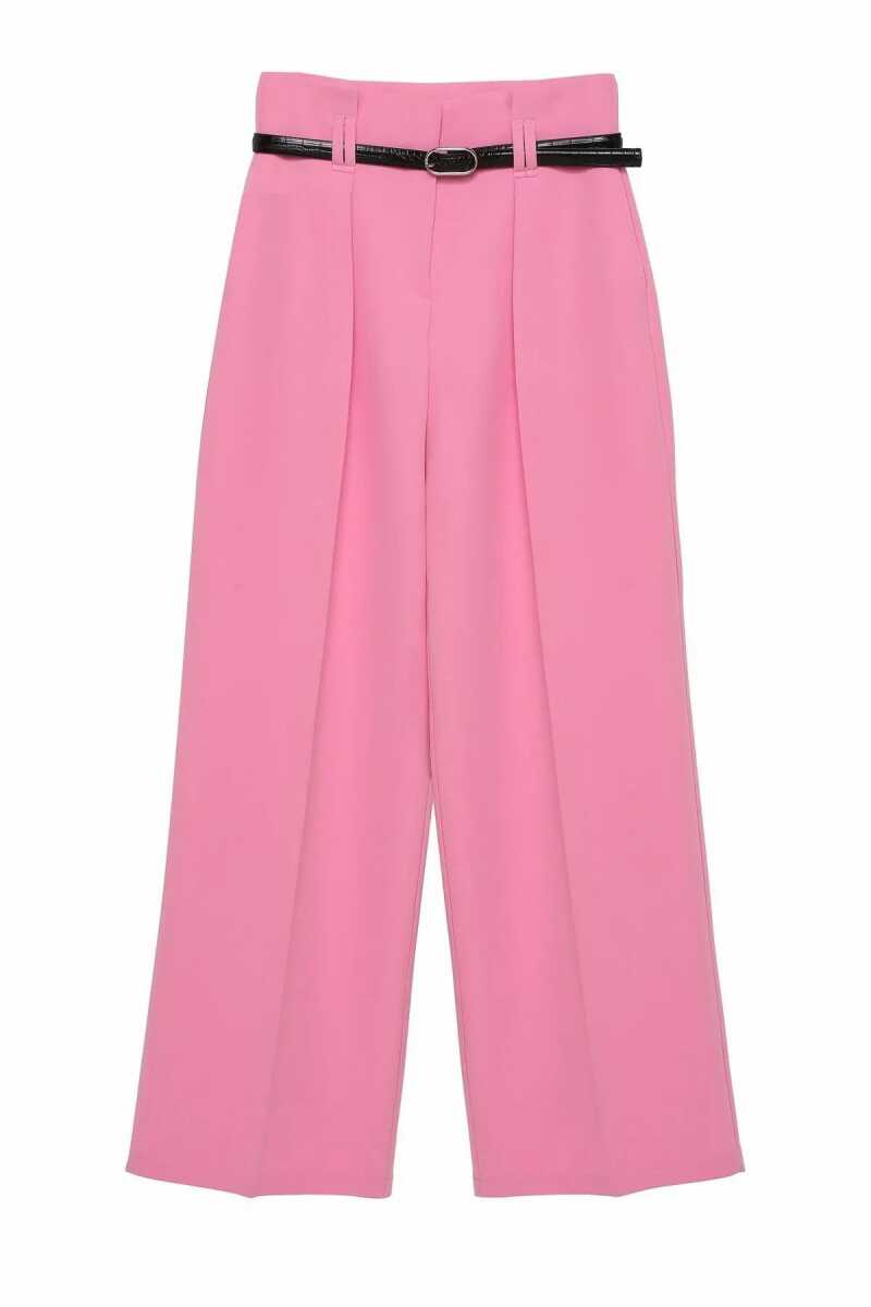 Quzu Kemer Detaylı Kadın Pantolon - 1