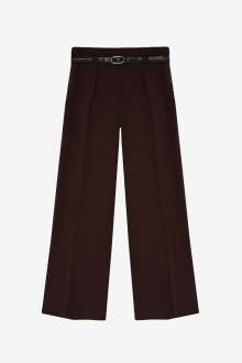 Quzu Kemer Detaylı Kadın Pantolon 