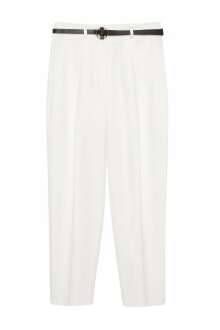 Quzu Kemerli Havuç Kadın Pantolon