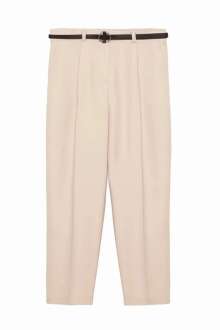 Quzu Kemerli Havuç Kadın Pantolon