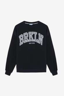 Quzu Nakış Detaylı Kadın Sweatshirt 26KSWT00757