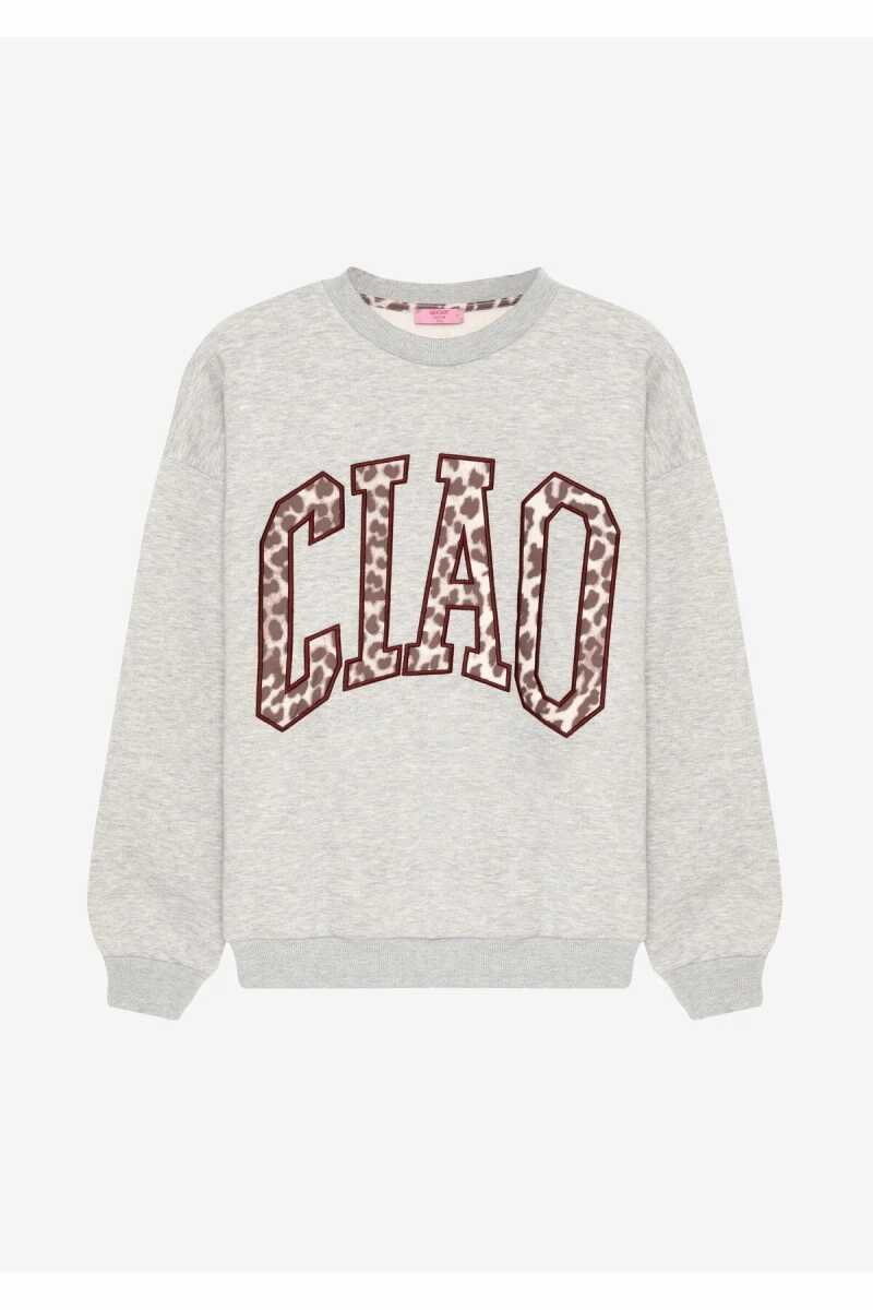 Quzu Nakış Detaylı Kadın Sweatshirt (1)