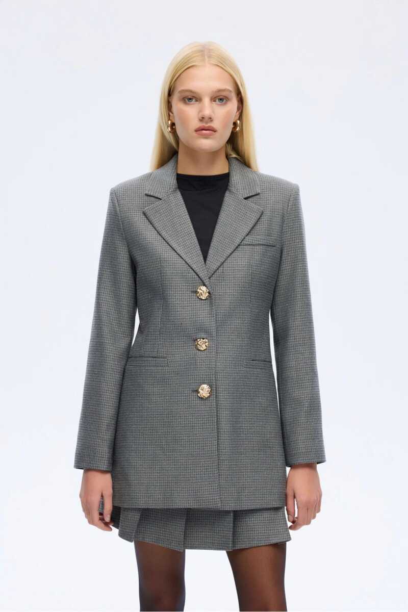 Quzu Önü Düğmeli Bele Oturan Kadın Ceket - Quzu