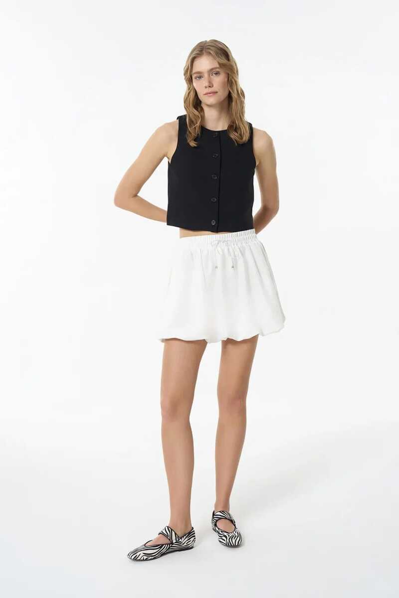 Quzu Önü Düğmeli Kadın Yelek 25YYLK00005 - Quzu