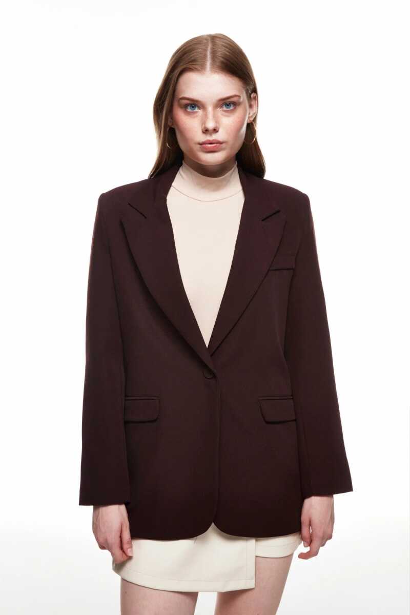 Quzu Oversize Kadın Blazer Ceket - 3