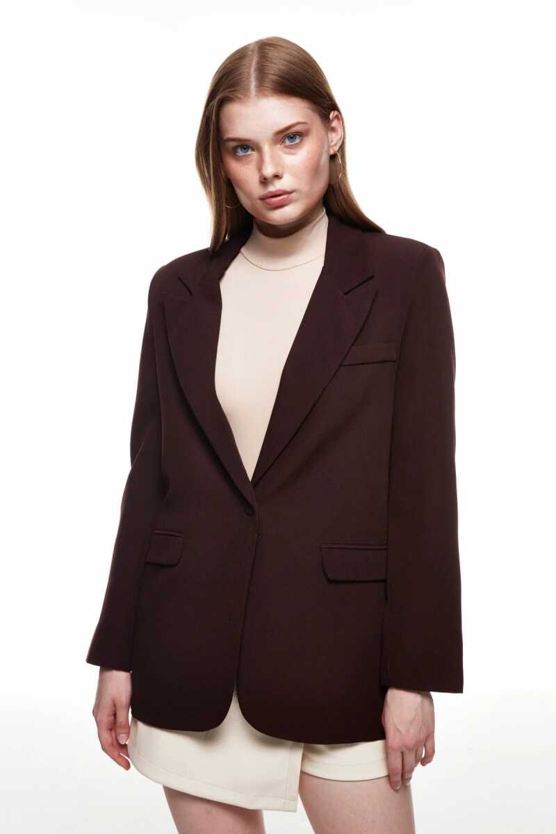 Quzu Oversize Kadın Blazer Ceket - 4