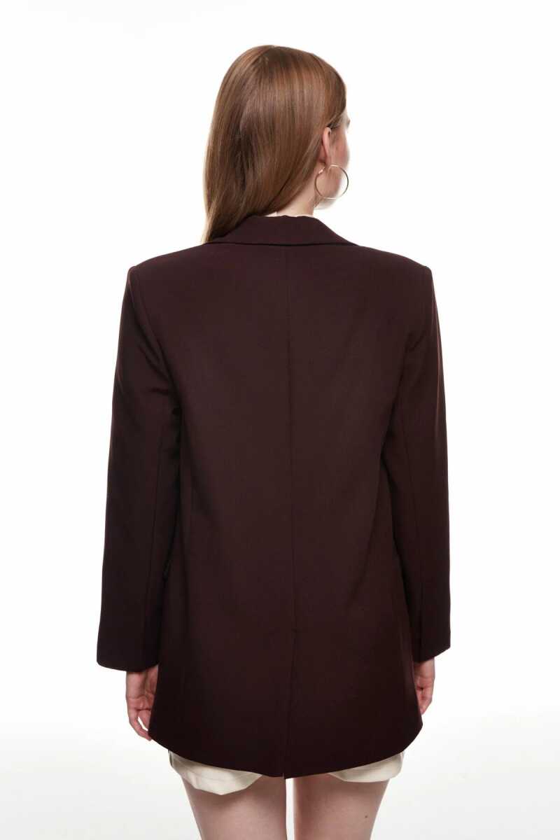 Quzu Oversize Kadın Blazer Ceket - 5