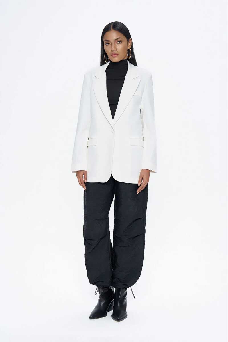 Quzu Oversize Kadın Blazer Ceket - 3