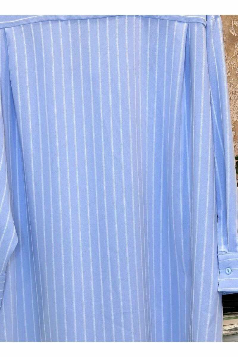 Quzu Oversize Kadın Gömlek 25YGML00477 - 3