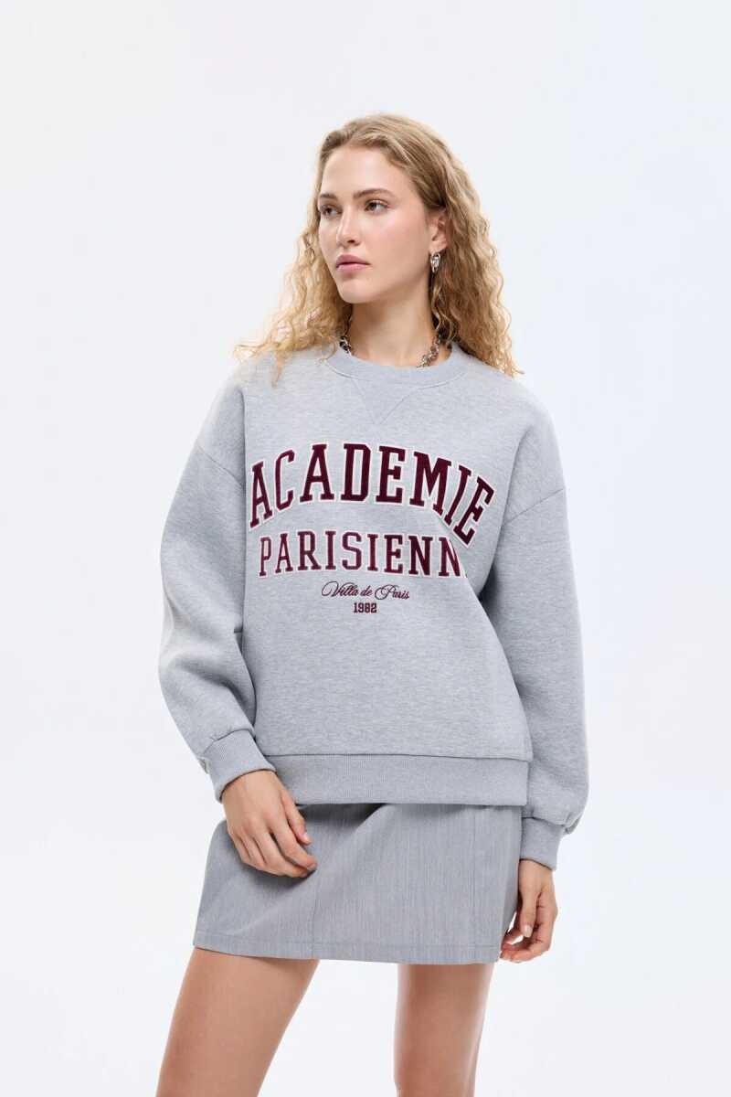 Quzu Şerit Detaylı Kadın Sweatshirt 26KSWT00754