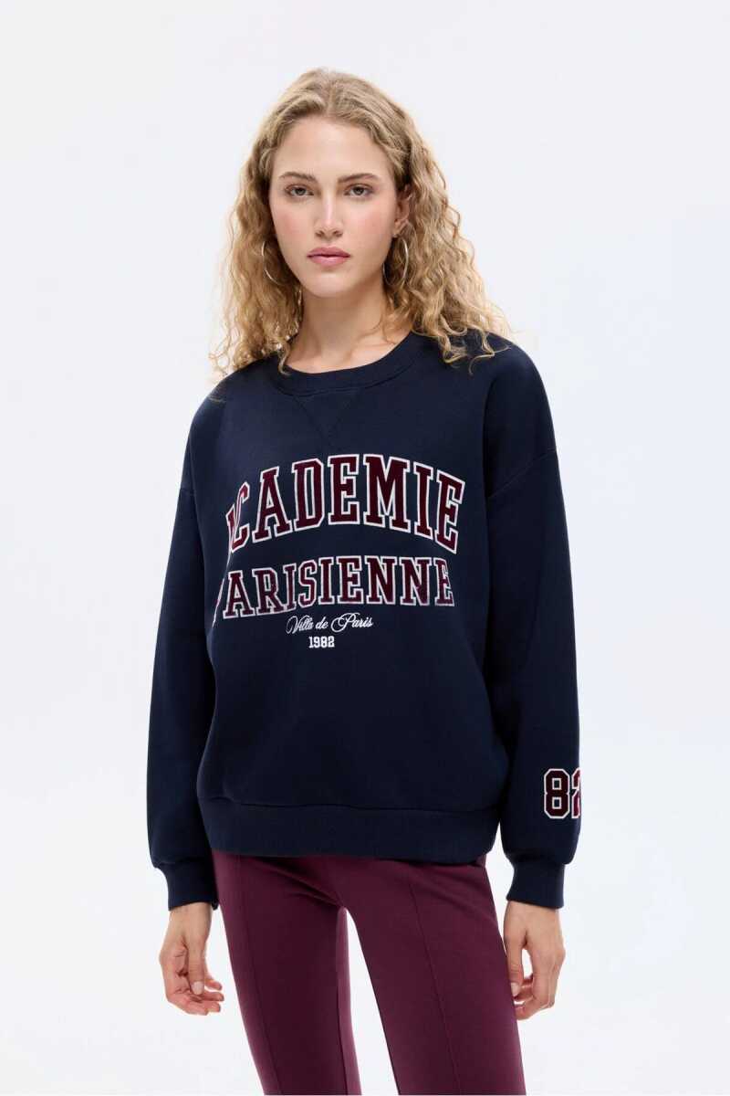 Quzu Şerit Detaylı Kadın Sweatshirt 26KSWT00754