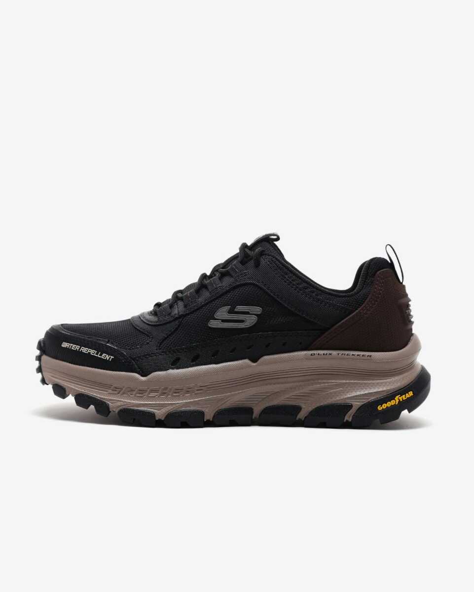 Skechers D'Lux Trekker Erkek Ayakkabı 237565 BKNT - Skechers