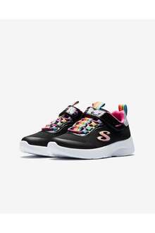 Skechers Dynamight 2.0 Rockinn Rainbow Çocuk Ayakkabı 302464L BKMT 
