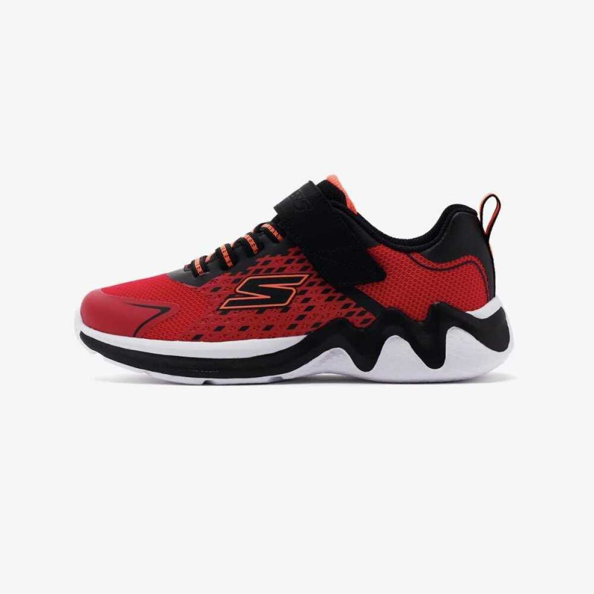 Skechers Wave Tek Çocuk Ayakkabı 403992L RDBK - 2