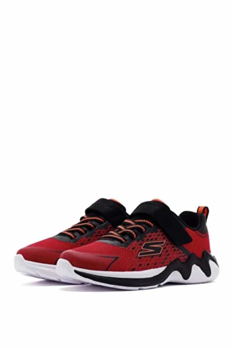 Skechers Wave Tek Çocuk Ayakkabı 403992L RDBK - 3