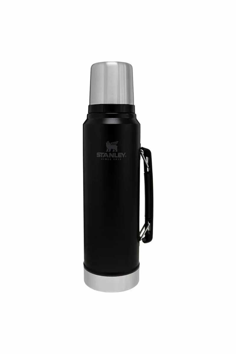 Stanley 1.1QT Klasik Vakumlu Çelik Termos 1 Lt 1 LT - Siyah 10-08266-002 - 1
