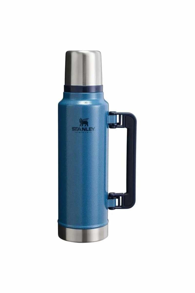 Stanley 1.5 QT Klasik Vakumlu Çelik Termos 1.4 Lt 1,4 LT - Koyu Mavi 10-08265-028 - 1