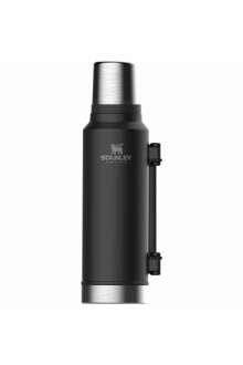 Stanley 1.5 QT Klasik Vakumlu Çelik Termos 1.4 Lt 1,4 LT - Siyah 10-08265-002