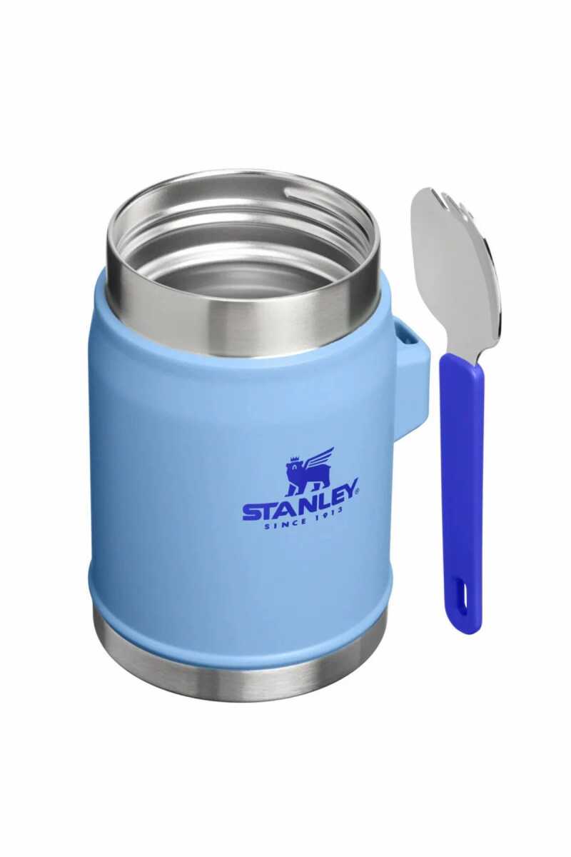 Stanley Classic Legendary Kaşıklı Yemek Termosu | 0.4L / 14Oz Mavi 10-11353-0113 - 3