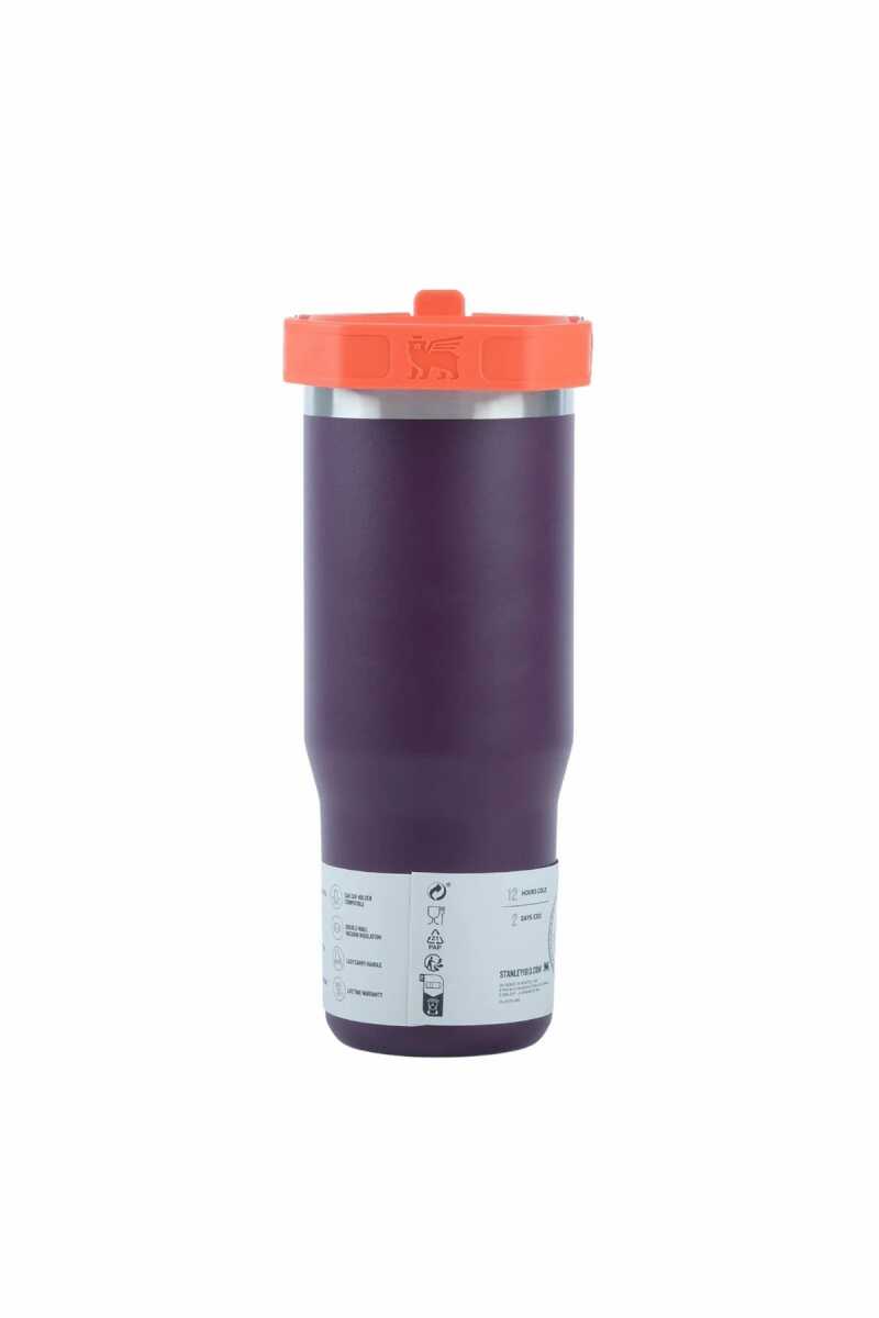 Stanley Classic The IceFlow Flip Straw Tumb Plum Eu Pipetli Termos Bardak 0,89 LT Mor 10-09993-538 - Stanley (1)