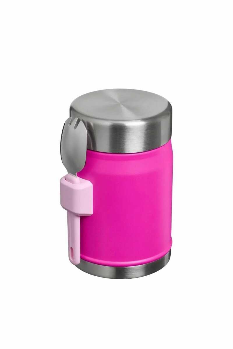 Stanley Classic The Legendary Food Jar+Spork Kaşıklı Yemek Termosu | 0.4L / 14oz Pembe 10-09382-115 - Stanley (1)