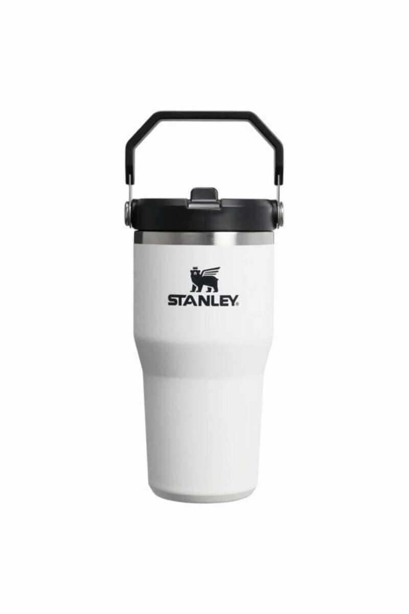 Stanley IceFlow™ Flip Straw 2.0 Tumbler Pipetli Termos | 0.60 L / 20Oz Beyaz 10-13425-0117 - 1