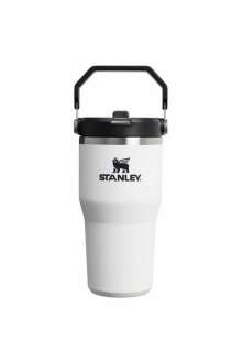 Stanley IceFlow™ Flip Straw 2.0 Tumbler Pipetli Termos | 0.60 L / 20Oz Beyaz 10-13425-0117