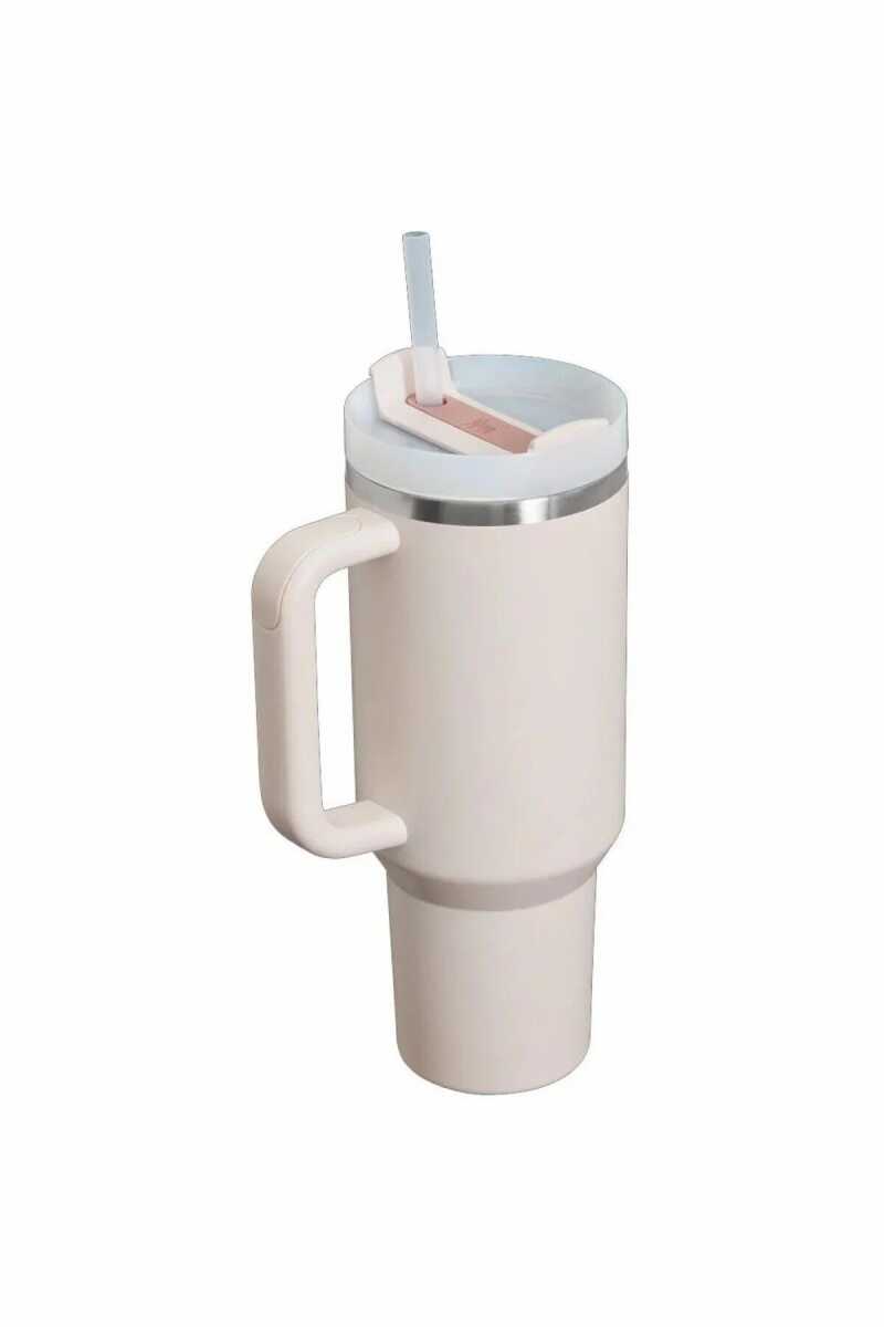 Stanley Quencher Pipetli Termos Bardak 1.18 Lt 1,18 LT Açık Pembe 10-13230-023 - 2