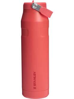 Stanley The IceFlow™ Bottle Flip Straw 2.0 Pipetli Termos Bardak 1,06 LT / 36oz Kırmızı 10-12111-080