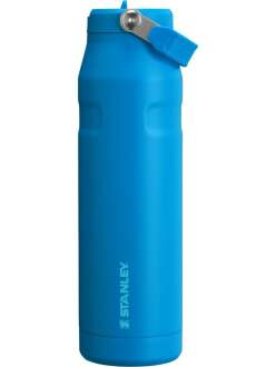 Stanley The IceFlow™ Bottle Flip Straw 2.0 Pipetli Termos Bardak 1,06 LT/36oz  Mavi 10-12111-079 