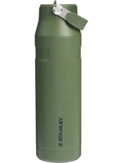 Stanley The IceFlow™ Bottle Flip Straw 2.0 Su Termosu 1.06 LT/36oz Yeşil 10-12111-081 
