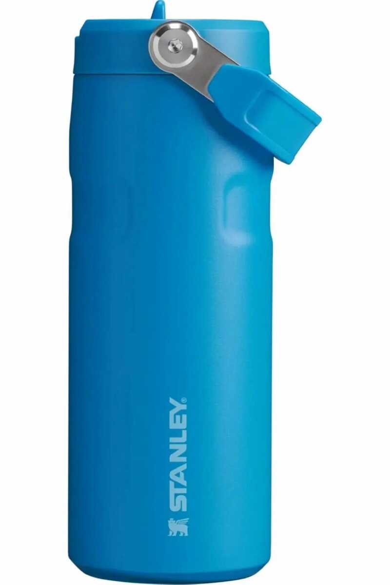 Stanley The IceFlow™ Flip Straw 2.0 Pipetli Termos Bardak 0,47 LT / 16Oz Mavi 10-12110-120 - 1