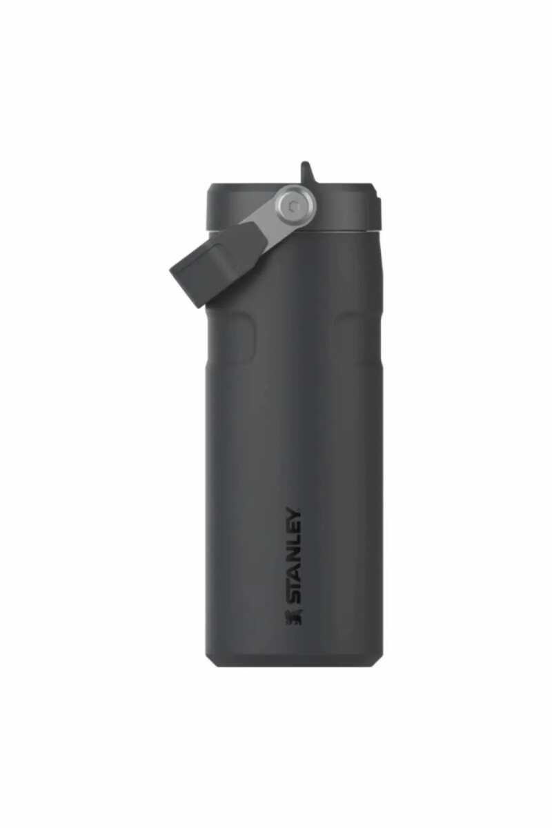 Stanley The IceFlow Flip Straw 2.0 Pipetli Termos Bardak 0,47 LT / 16Oz Siyah 10-12110-117 - 1