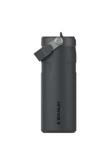 Stanley The IceFlow Flip Straw 2.0 Pipetli Termos Bardak 0,47 LT / 16Oz Siyah 10-12110-117