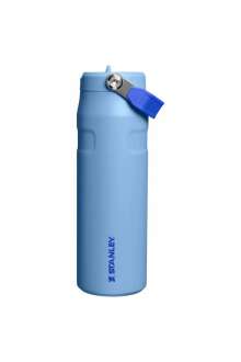 Stanley The IceFlow™ Flip Straw Pipetli Termos Bardak 0,70 LT 2.0 0.7L / 24Oz Mavi 10-11283-0509 