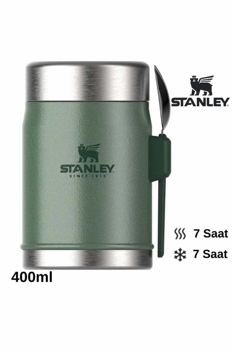 Stanley The Legendary Food Jar + Spork 0.4L / 14Oz Yeşil 10-09382-004