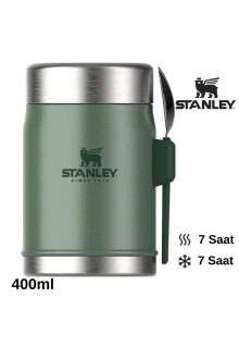 Stanley The Legendary Food Jar + Spork 0.4L / 14Oz Yeşil 10-09382-004