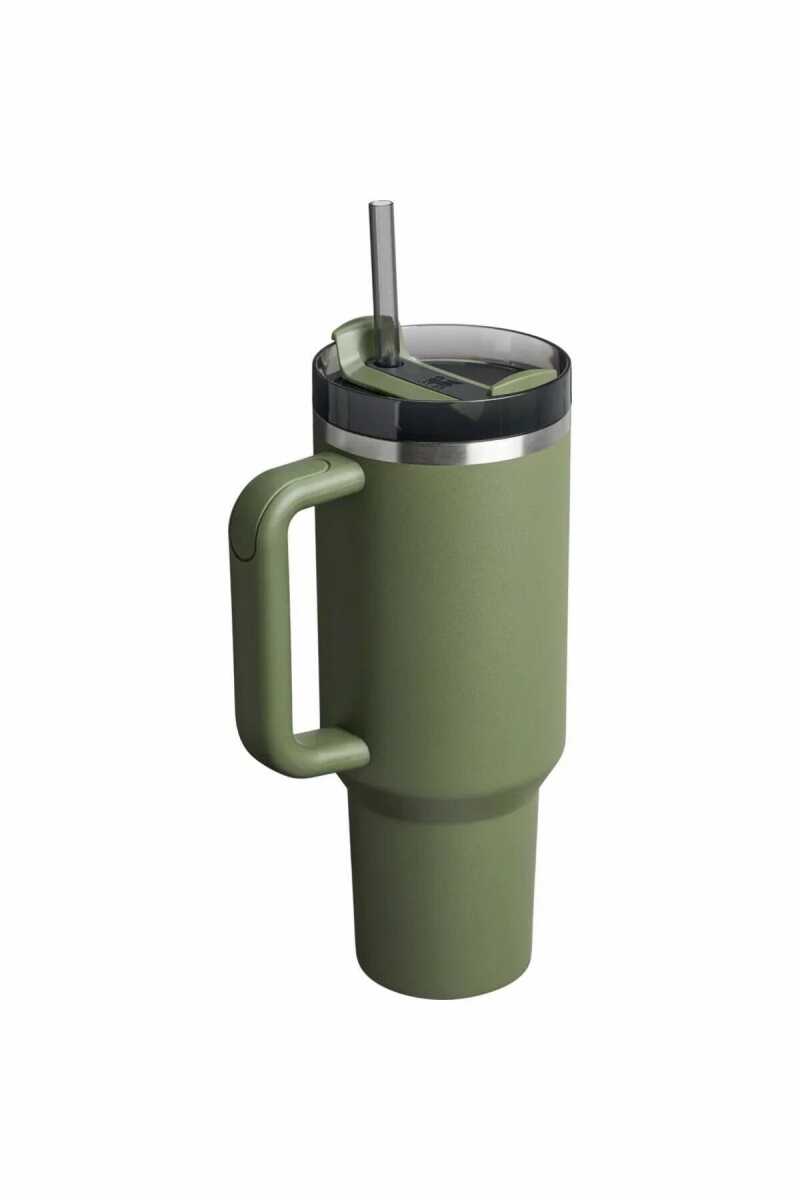 Stanley The Quencher H2.O FlowState™ Tumbler Pipetli Termos | 1.18L / 40oz Haki 10-11673-161 - 2