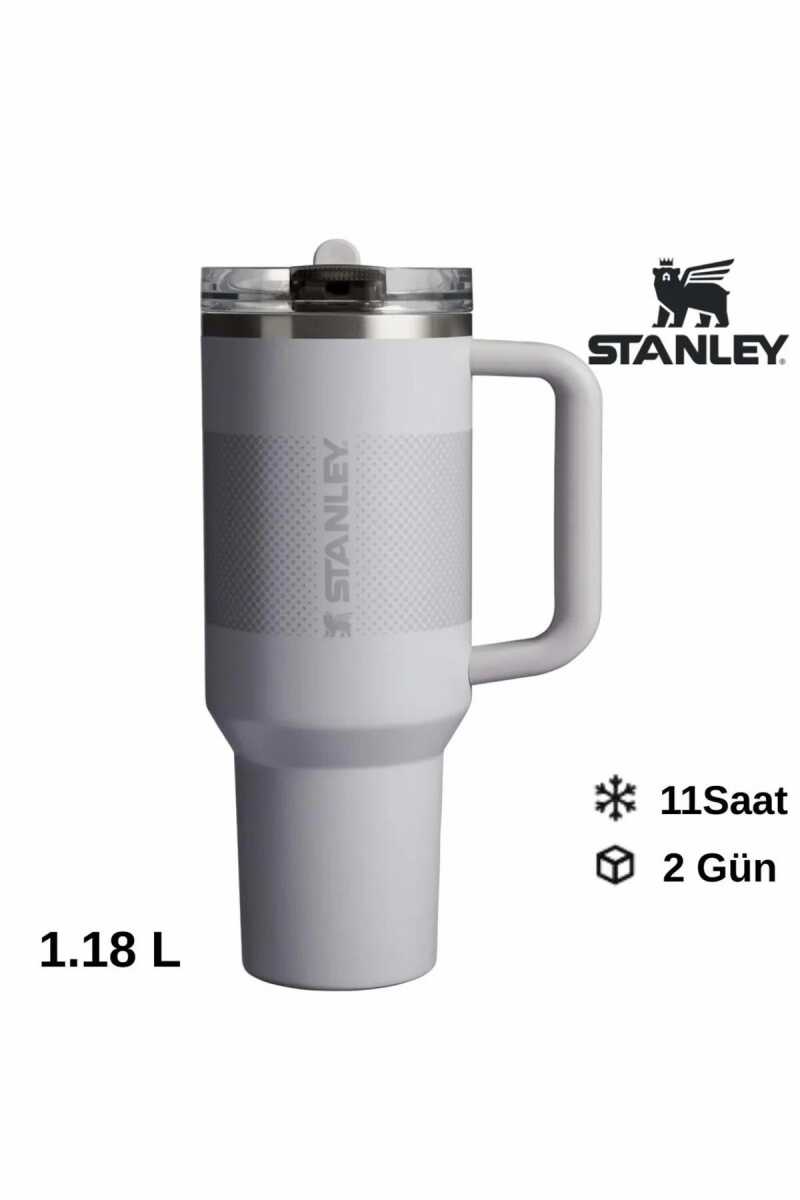 Stanley The Quencher ProTour Flip Straw Tumbler Pipetli Termos 1,18 LT / 40oz Gri 10-12486-098 - Stanley