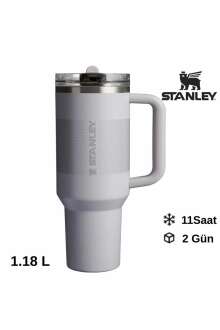 Stanley The Quencher ProTour Flip Straw Tumbler Pipetli Termos 1,18 LT / 40oz Gri 10-12486-098 