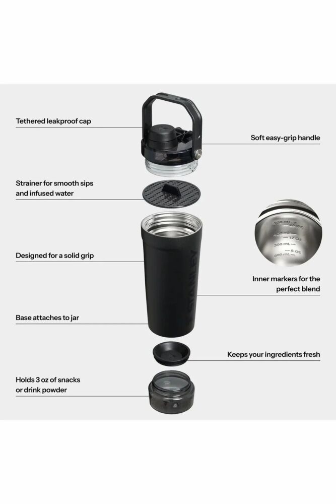 Stanley The Vitalize™ Activate Shaker 0,60 LT / 20Oz Beyaz 10-13007-023 (1)